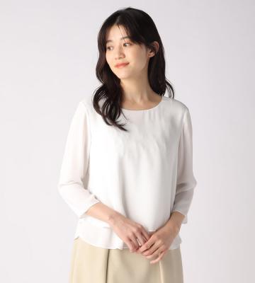 【Lサイズ】ジョーゼットブラウス