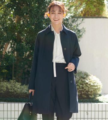 【Lサイズ】コンパクトギャバコート