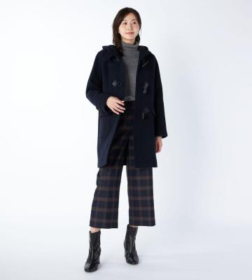 【Lサイズ】ダブルメルトンコート