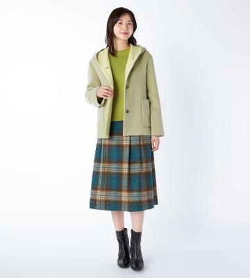 【返品交換送料無料対象/先行受注】【Lサイズ】ダブルリバーコート＜11月中旬お届け予定＞