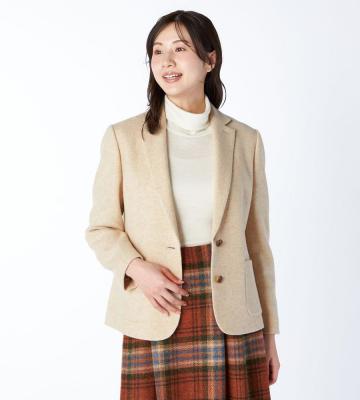 【Lサイズ】ウールフラノジャケット