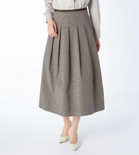 【Lサイズ】ウェザーチェックスカート