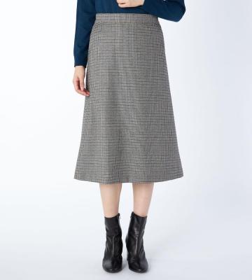 【返品交換送料無料対象/先行受注】【Lサイズ】ガンクラブスカート＜11月中旬お届け予定＞