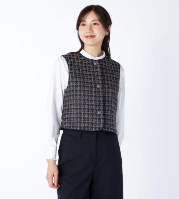 【Lサイズ】エステートツィードベスト