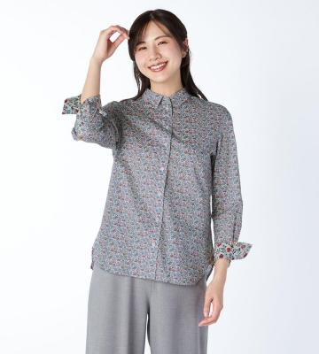 【Lサイズ】Liberty Print Mamieブラウス