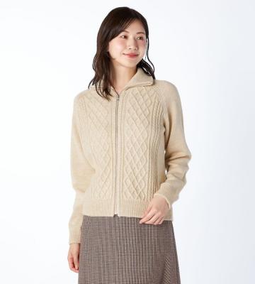 【返品交換送料無料対象/先行受注】【Lサイズ】ブリティッシュウールニット＜11月中旬お届け予定＞