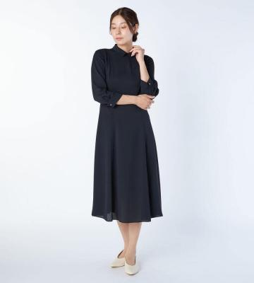 【Lサイズ】ノーブルサテンワンピース