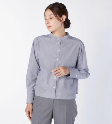 【Lサイズ】ロンドンストライプブラウス