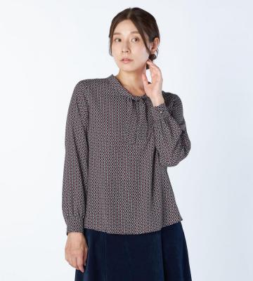 【Lサイズ】Circle motifブラウス