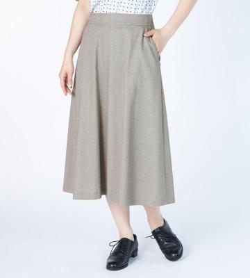 【Lサイズ】スラブストレッチスカート