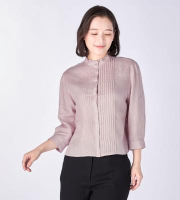 【Lサイズ】60/-リネンブラウス
