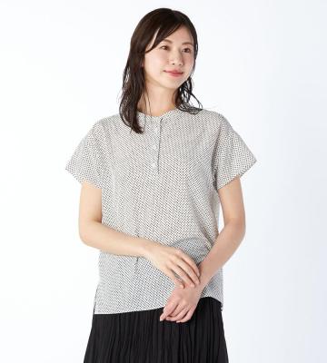 【Lサイズ】プリントペブルブラウス