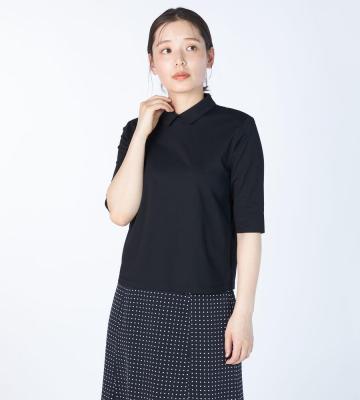 【Lサイズ】C/P天竺ポロシャツ