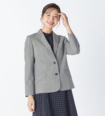 【返品交換送料無料対象/先行受注】【Lサイズ】ハウンドトゥースジャケット＜1月下旬お届け予定＞