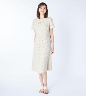 【返品交換送料無料対象/先行受注】【Lサイズ】ペイズリーパターンワンピース＜5月上旬お届け予定＞