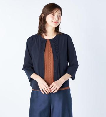 【返品交換送料無料対象/先行受注】【Lサイズ】クールクロスジャケット＜5月上旬お届け予定＞