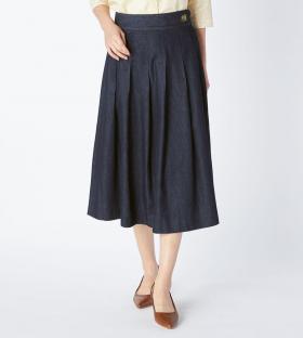 【返品交換送料無料対象/先行受注】【Lサイズ】６ｏｚデニムスカート＜3月中旬お届け予定＞