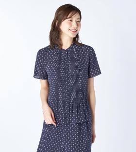 【返品交換送料無料対象/先行受注】【Lサイズ】ペイズリーパターンブラウス＜5月上旬お届け予定＞