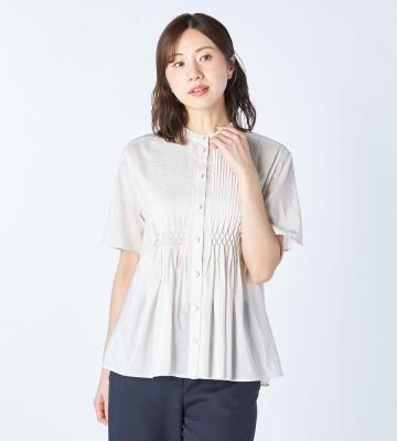 【返品交換送料無料対象/先行受注】【Lサイズ】シャイニーローンシャツ＜5月中旬お届け予定＞