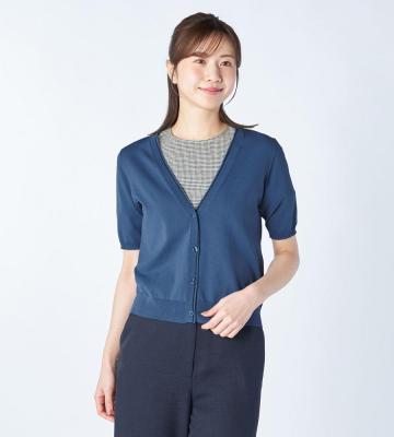 【返品交換送料無料対象/先行受注】【Lサイズ】クールハイゲージニット＜6月初旬お届け予定＞