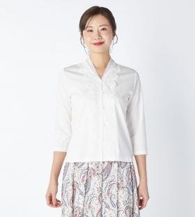 【Lサイズ】コットンスムースVネックカットソー