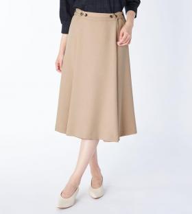 【返品交換送料無料対象/先行受注】【Lサイズ】パウダーストレッチスカート＜8月下旬お届け予定＞