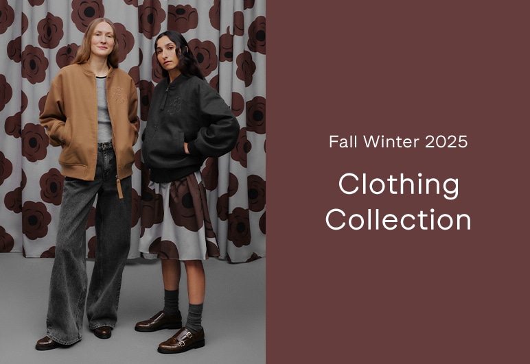 marimekko オレンジブラウン ニット帽 マリメッコ（marimekko