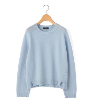 毛100%のあたたかな生地感で秋冬シーズンにぴったりな長袖ニットが新規入荷いたしました。