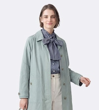 MIZUNOコラボレーション｜天候を味方につける 撥水素材のロングコート