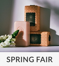 SPRING FAIR開催！税込5,500円以上でミニソープをプレゼントいたします。