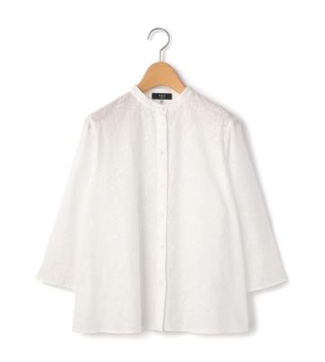 アイテム全体にミモザモチーフの刺繍をあしらったブラウス等新規入荷いたしました。