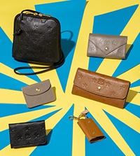 ブランドを象徴するスターモチーフをエンボス加工した日本限定コレクション。