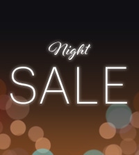 MAX80％OFF！ナイトセール開催中。