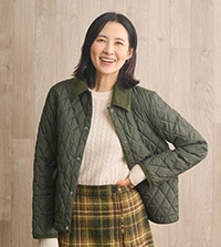 浜島直⼦さんが着る｜ライトアウター＆ニットコレクション